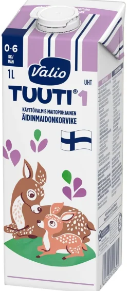 VALIO TUUTI 1 MAITOPOHJAINEN ÄIDINMAIDONKORVIKE UHT 1 L
