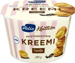 VALIO VANILJAKREEMI LAKTON 200 G