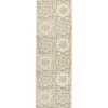 VALLILA MATTO KUJAKATTI FLAT 80X250CM BEIGE-VALKOINEN