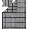 VALLILA PUSSILAKANASETTI SAGA 150X210CM MUSTA