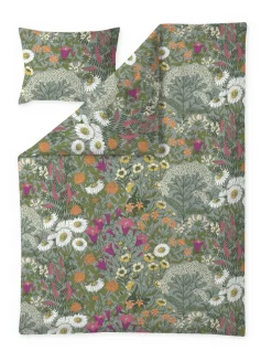 VALLILA PUSSILAKANASETTI AHOMAA 150X210CM VIHREÄ-PINKKI