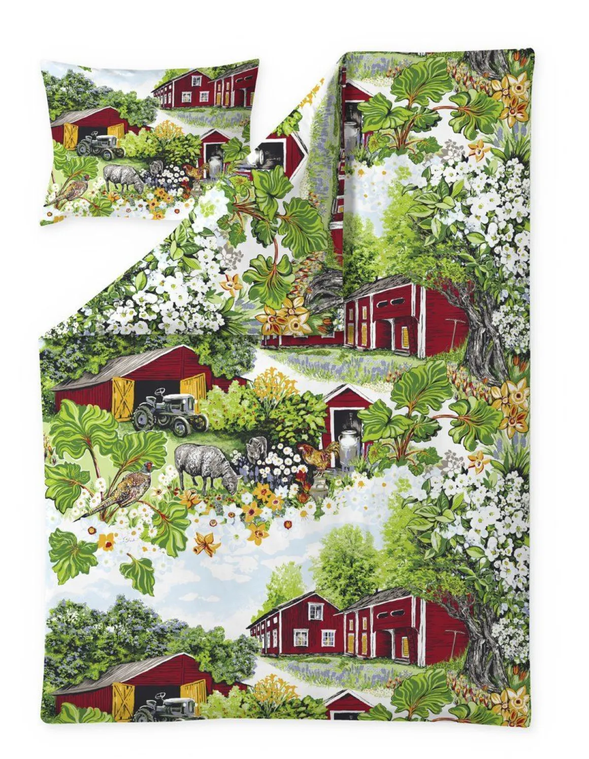 VALLILA PUSSILAKANASETTI POUTAPÄIVÄ 150X210+50X60CM MULTI