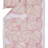VALLILA SATIINIPUSSILAKANASETTI MAKEBA 150X210CM VANHA ROOSA