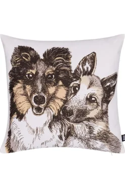 VALLILA KORISTETYYNYNPÄÄLLINEN YSTÄVYKSET 43X43CM BEIGE