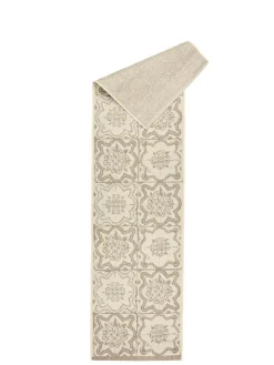 VALLILA MATTO KUJAKATTI FLAT 80X200CM BEIGE-VALKOINEN