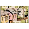 VALLILA MATTO NAAPURUSTO 50X80CM PINKKI-KELTAINEN