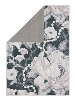 VALLILA MATTO ROMANSSI COZY 140X200CM MUSTA-VALKOINEN
