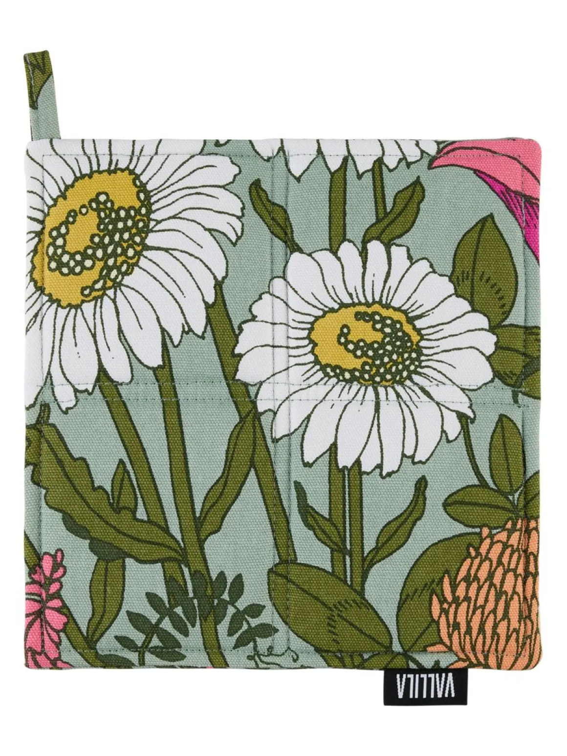 VALLILA PATALAPPU AHOMAA 20X20CM 2KPL VIHREÄ-PINKKI