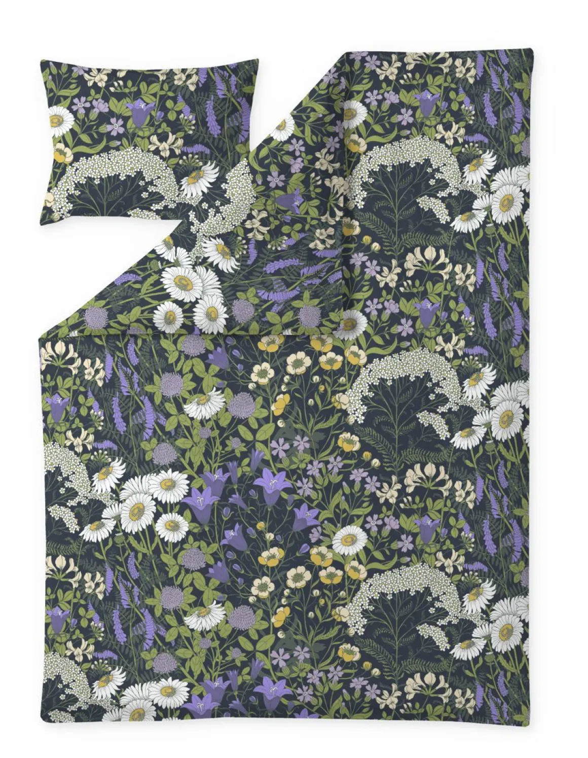 VALLILA PUSSILAKANASETTI AHOMAA 150X210CM SININEN