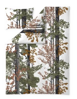 VALLILA PUSSILAKANASETTI HARMONIA 150X210CM VIHREÄ-RUOSTE