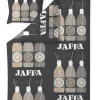 VALLILA PUSSILAKANASETTI JAFFA 150X210CM HARMAA-BEIGE