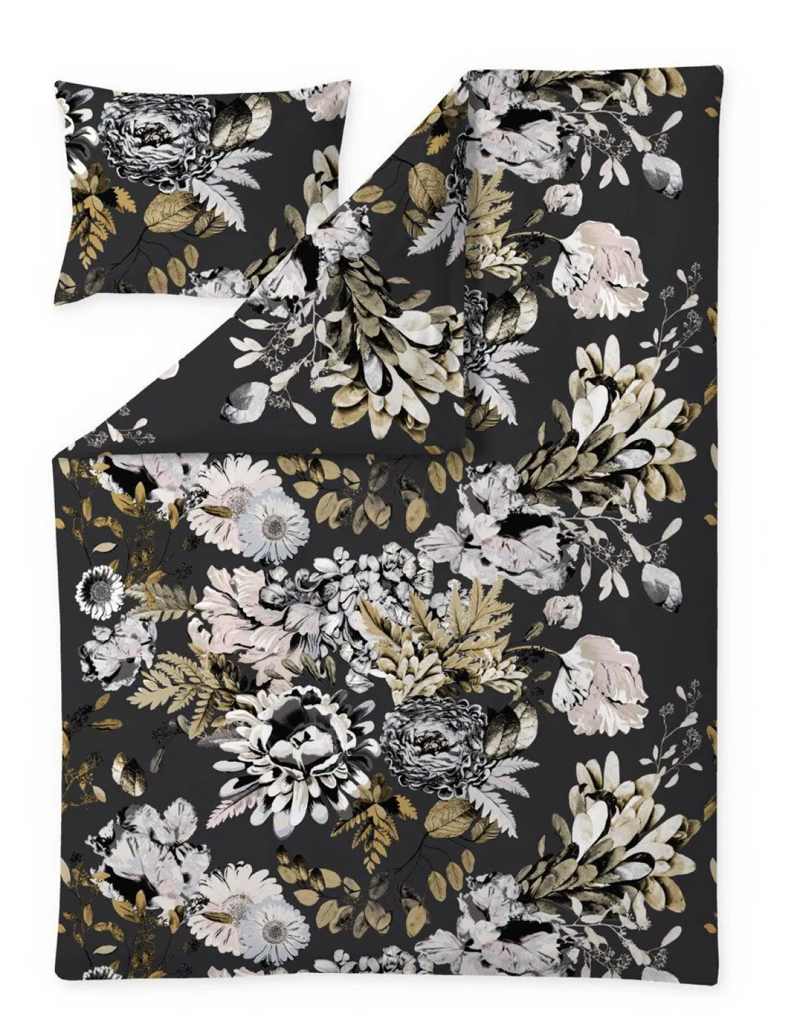 VALLILA PUSSILAKANASETTI LUPITA 150X210 CM MUSTA
