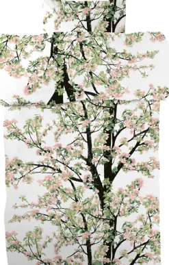 VALLILA PUSSILAKANASETTI OMENAPUU 150X210CM RUUSU