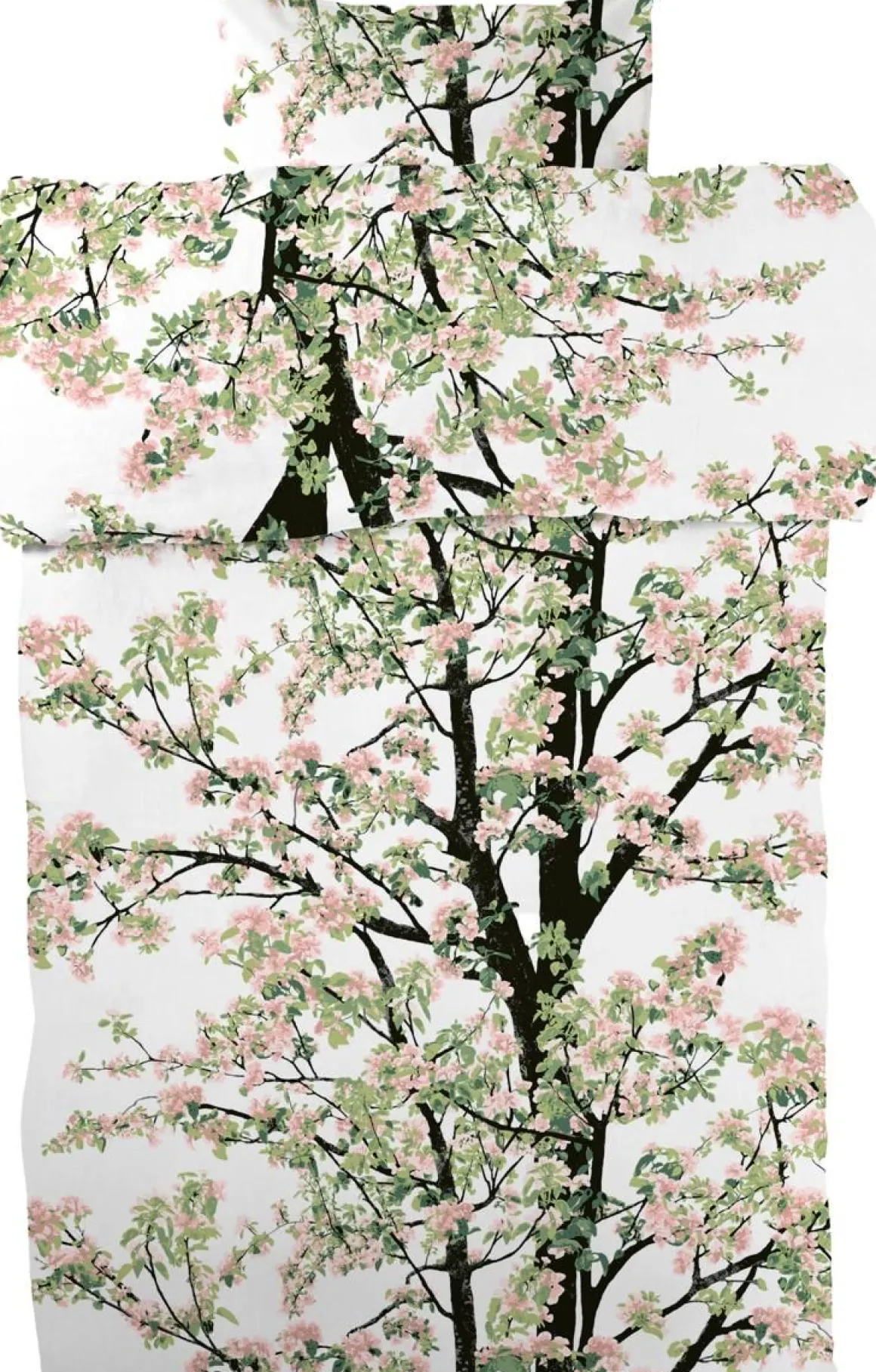 VALLILA PUSSILAKANASETTI OMENAPUU 150X210CM RUUSU