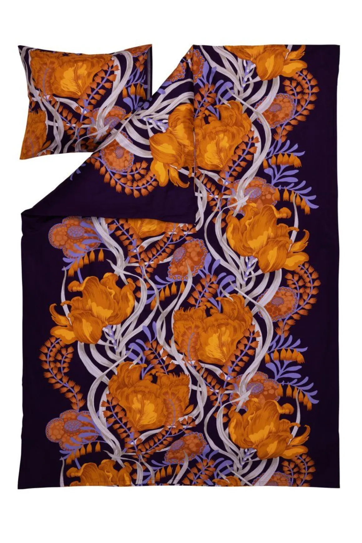 VALLILA SATIINIPUSSILAKANASETTI ANAIS 150X210CM LILA
