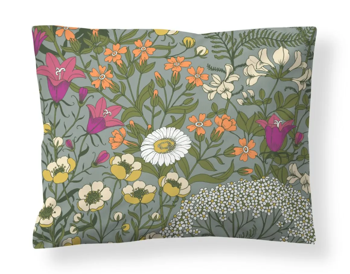 VALLILA TYYNYLIINA AHOMAA 50X60CM VIHREÄ-PINKKI