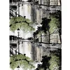 VALLILA VALMISVERHO AURAJOKI 140X250CM VIHREÄ-KELTAINEN