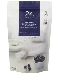 VALO24H PELLAVA MUSTIKKAROUHE PAAHDETTU 300 G