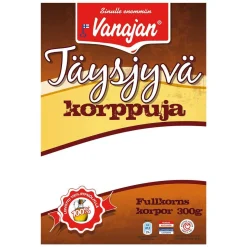 VANAJAN TÄYSJYVÄKORPPU 300 G