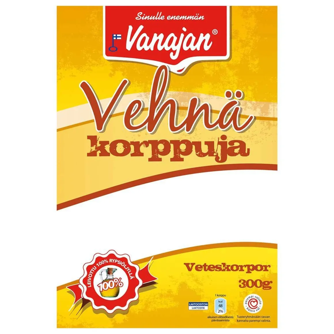 VANAJAN VEHNÄKORPPU 300 G