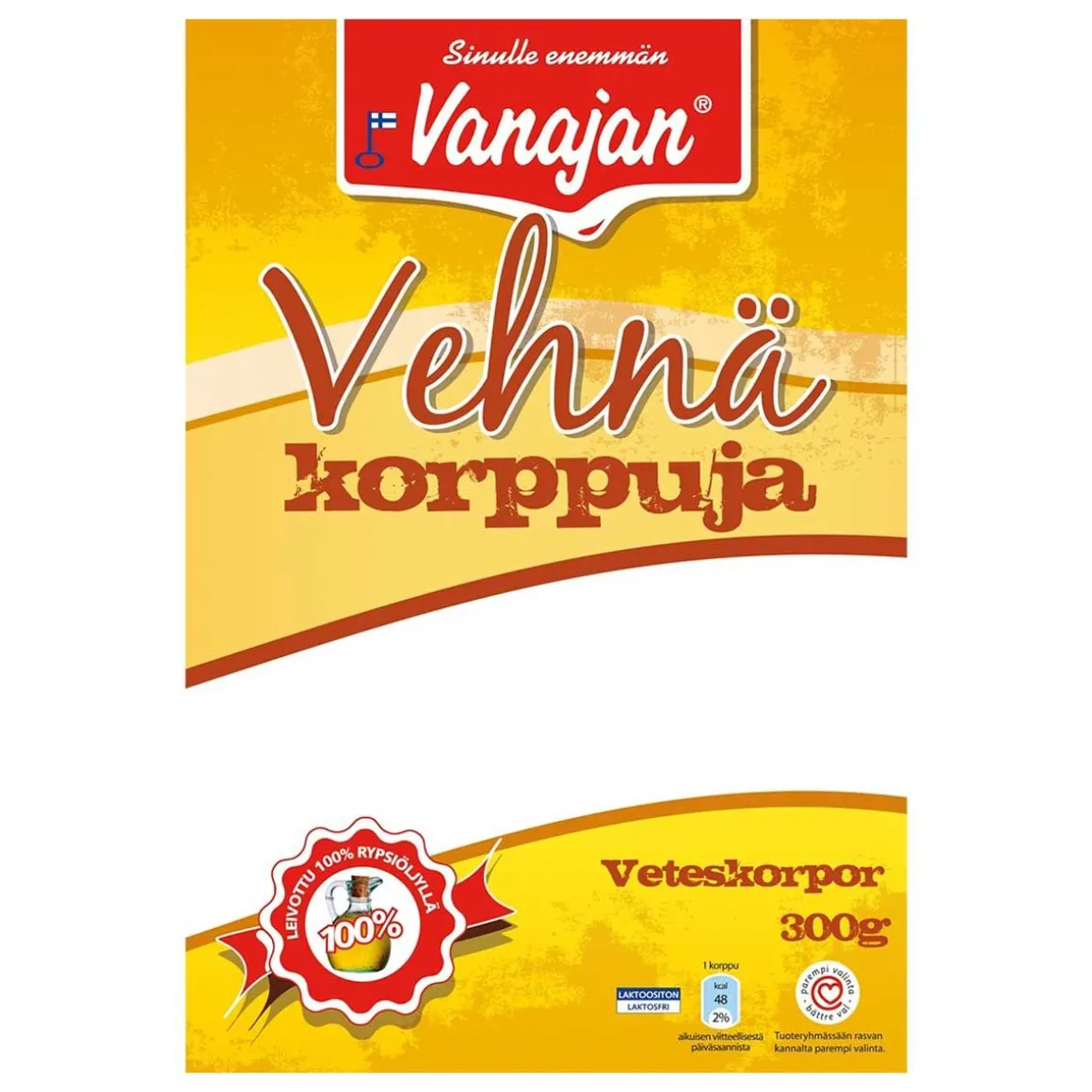 VANAJAN VEHNÄKORPPU 300 G