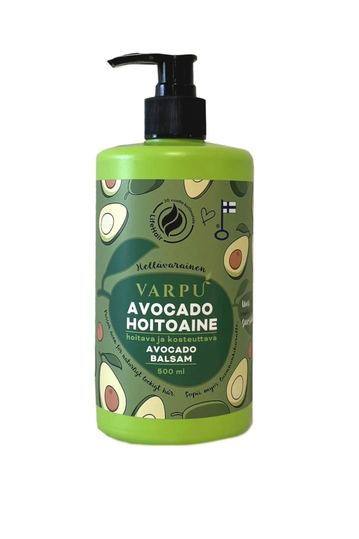 VARPU AVOCADO HOITOAINE 500 ML