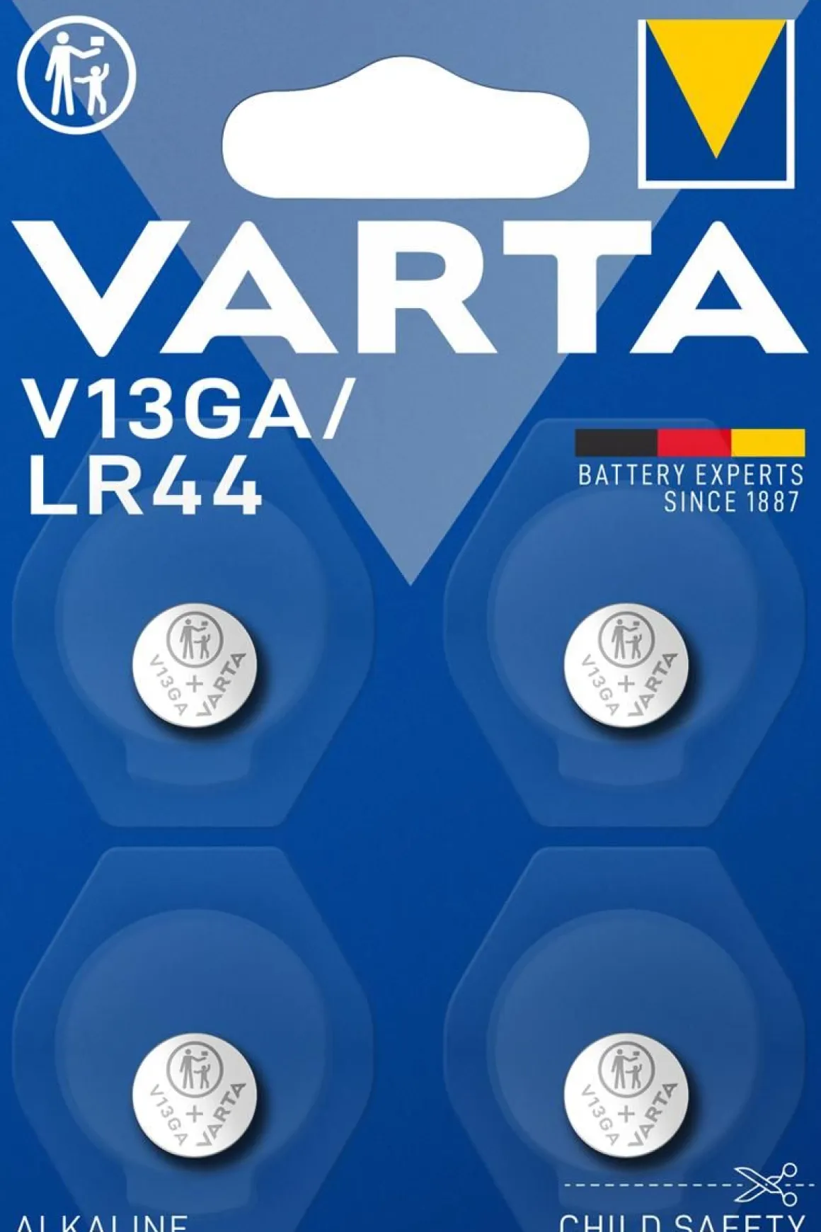 VARTA NAPPIPARISTO ALKALINE SPECIAL V13GA 4 PACK
