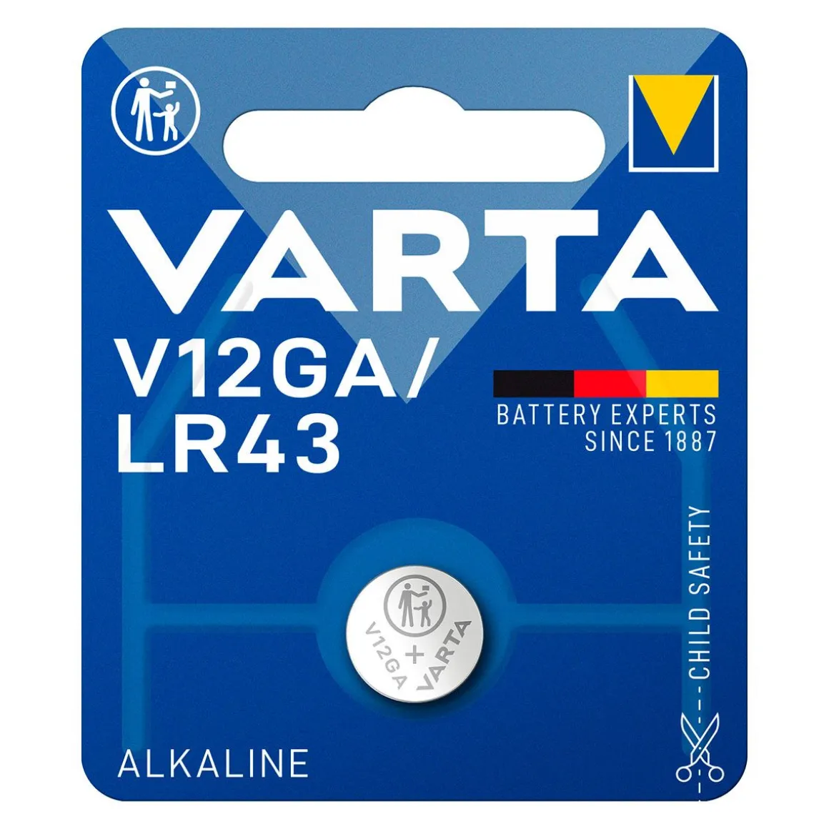 VARTA NAPPIPARISTO V12GA LR43 1KPL