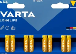 VARTA PARISTO LONGLIFE AAA 8-PACK