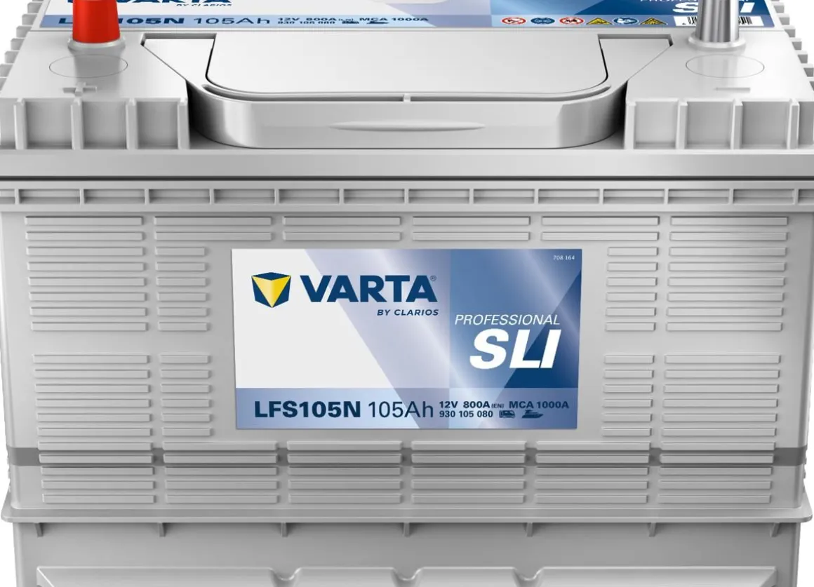 VARTA PROFESSIONAL SLI VAPAA-AJAN AKKU 105AH 330X172X238MM -/+ 800A