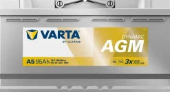 VARTA SILVER DYNAMIC KÄYNNISTYSAKKU AGM XEV 95AH 353X175X190MM -/+ 850A