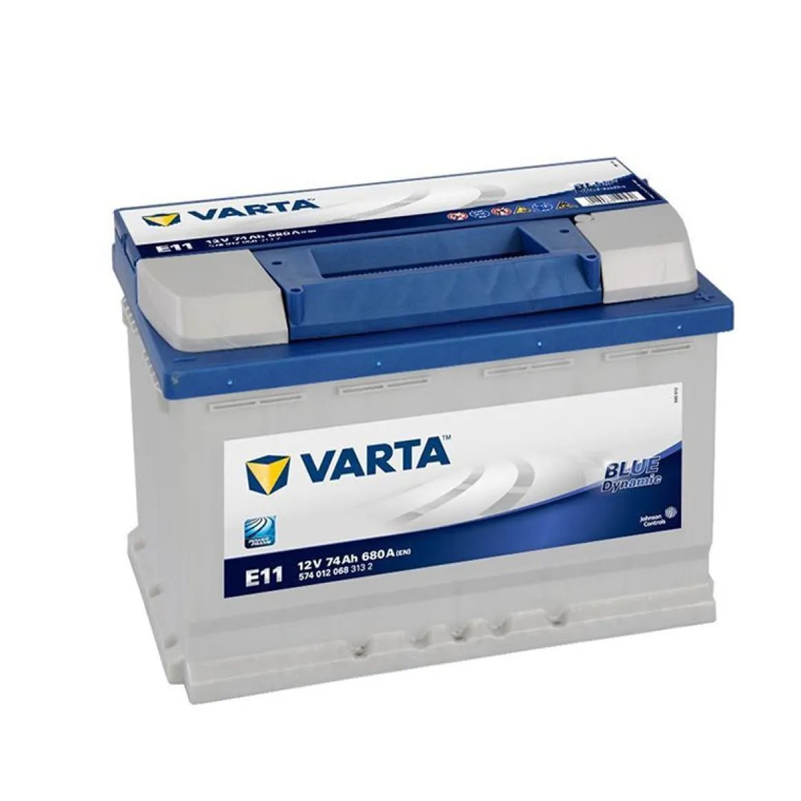 VARTA BLUE DYNAMIC KÄYNNISTYSAKKU 74AH 278X175X190MM -/+ 680A