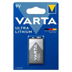 VARTA LITHIUM PARISTO 9V 1KPL