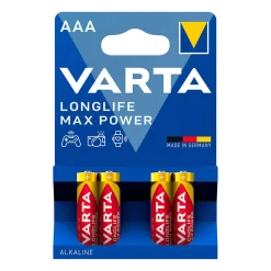 VARTA PARISTO LONGLIFE MAX POWER AAA 4KPL