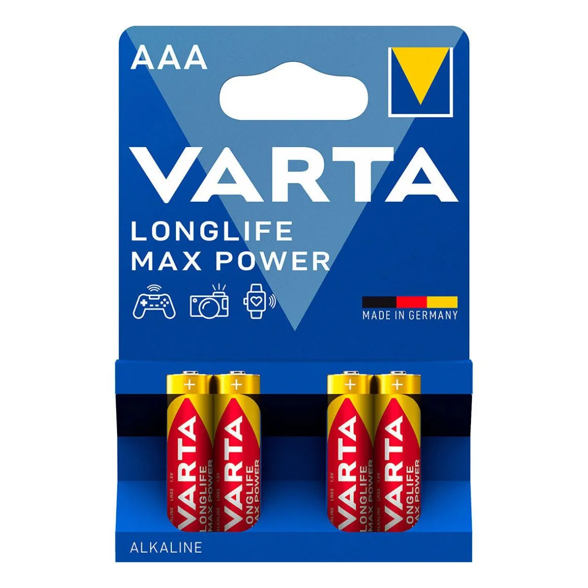 VARTA PARISTO LONGLIFE MAX POWER AAA 4KPL