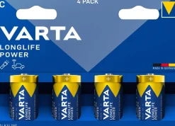 VARTA PARISTO LONGLIFE POWER C 4 PACK