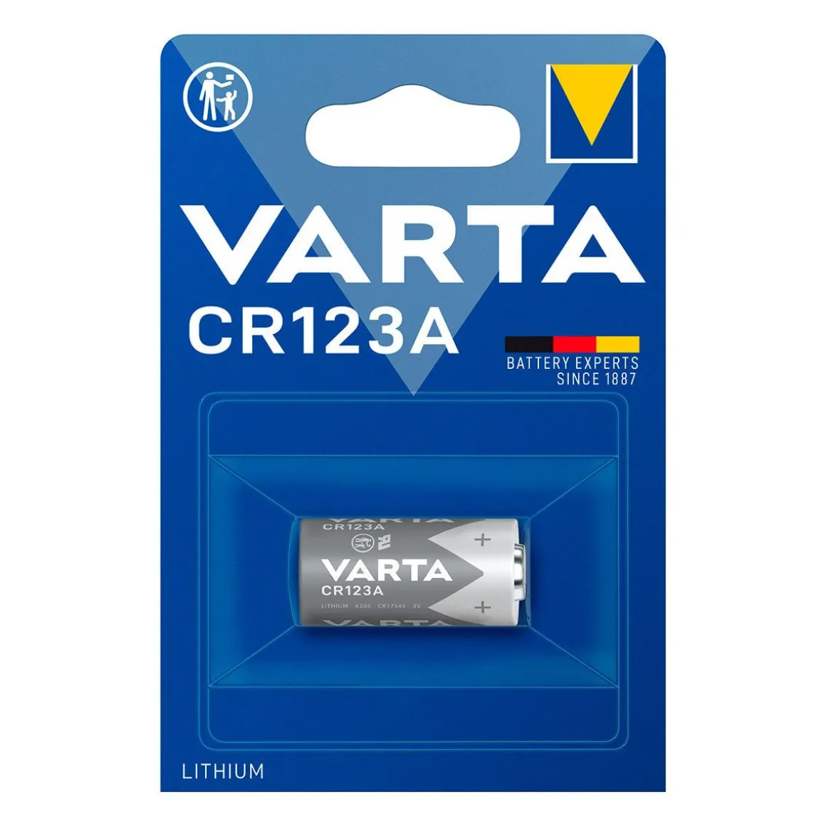 VARTA PHOTO LITIUM CR 123 A 1 KPL