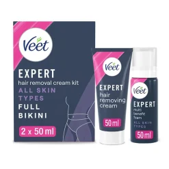 VEET  EXPERT BIKINIALUEEN KARVANPOISTO 2X50ML 100 ML