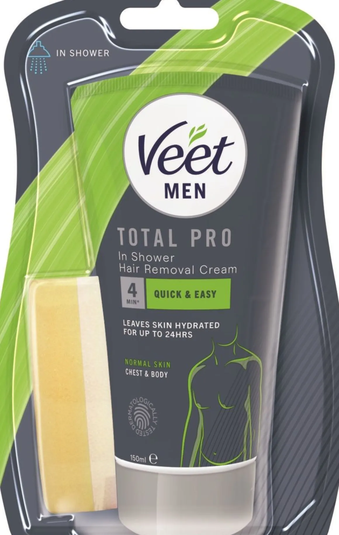 VEET MEN IN SHOWER IHOKARVANPOISTOVOIDE 150 ML