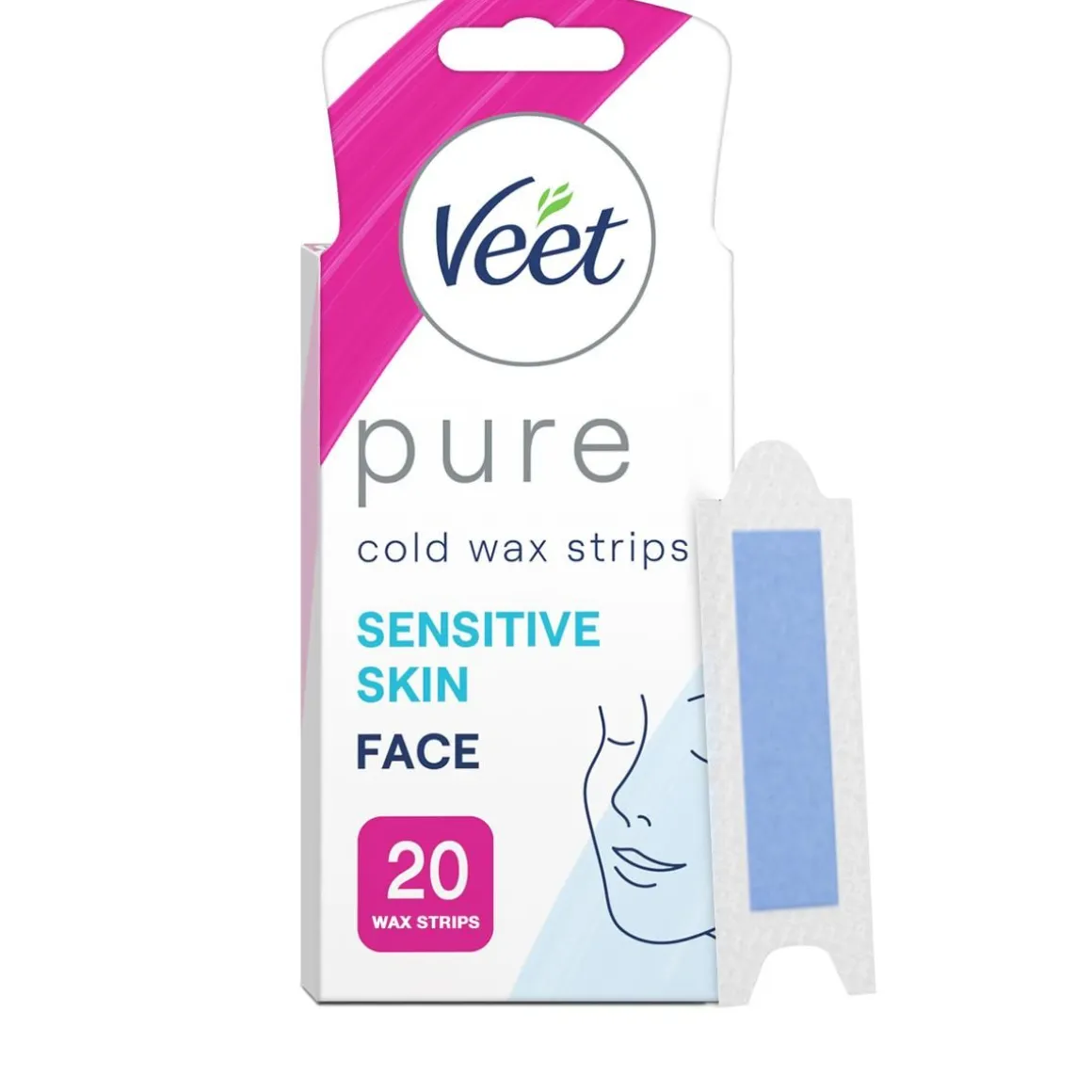 VEET PURE KYLMÄVAHALIUSKAT KASVOT 20KPL 20 KPL