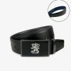 VENIZ KÄÄNTÖVYÖ 35MM MUSTA/NAVY, LEIJONA LAATTASOLJELLA 90CM