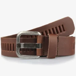 VENIZ TELAKETJU NAHKAVYÖ 40MM RUSKEA, METALLISOLJELLA 105CM