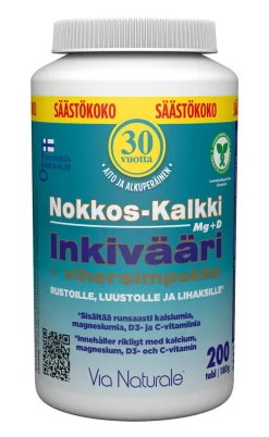 VIA NATURALE NOKKOS-KALKKI-INKIVÄÄRI 200 KPL