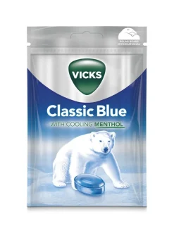 VICKS BLUE EXTRA STRONG KURKKUPASTILLI 72 G