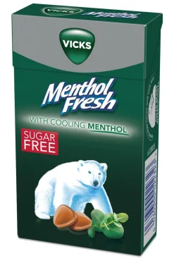 VICKS MENTHOL FRESH SOKERITON KURKKUPASTILLI 40 G