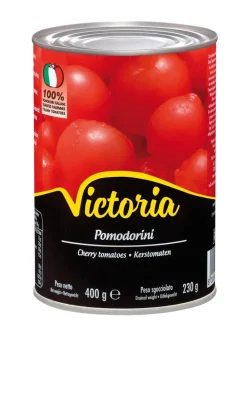 VICTORIA KIRSIKKATOMAATTI KUORITTU 400/240G 240 G