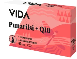 VIDA PUNARIISI + Q10  60 KPL