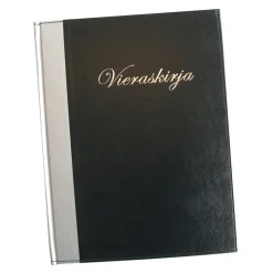 VIERASKIRJA TEKSTILLÄ, 64 LEHTEÄ
