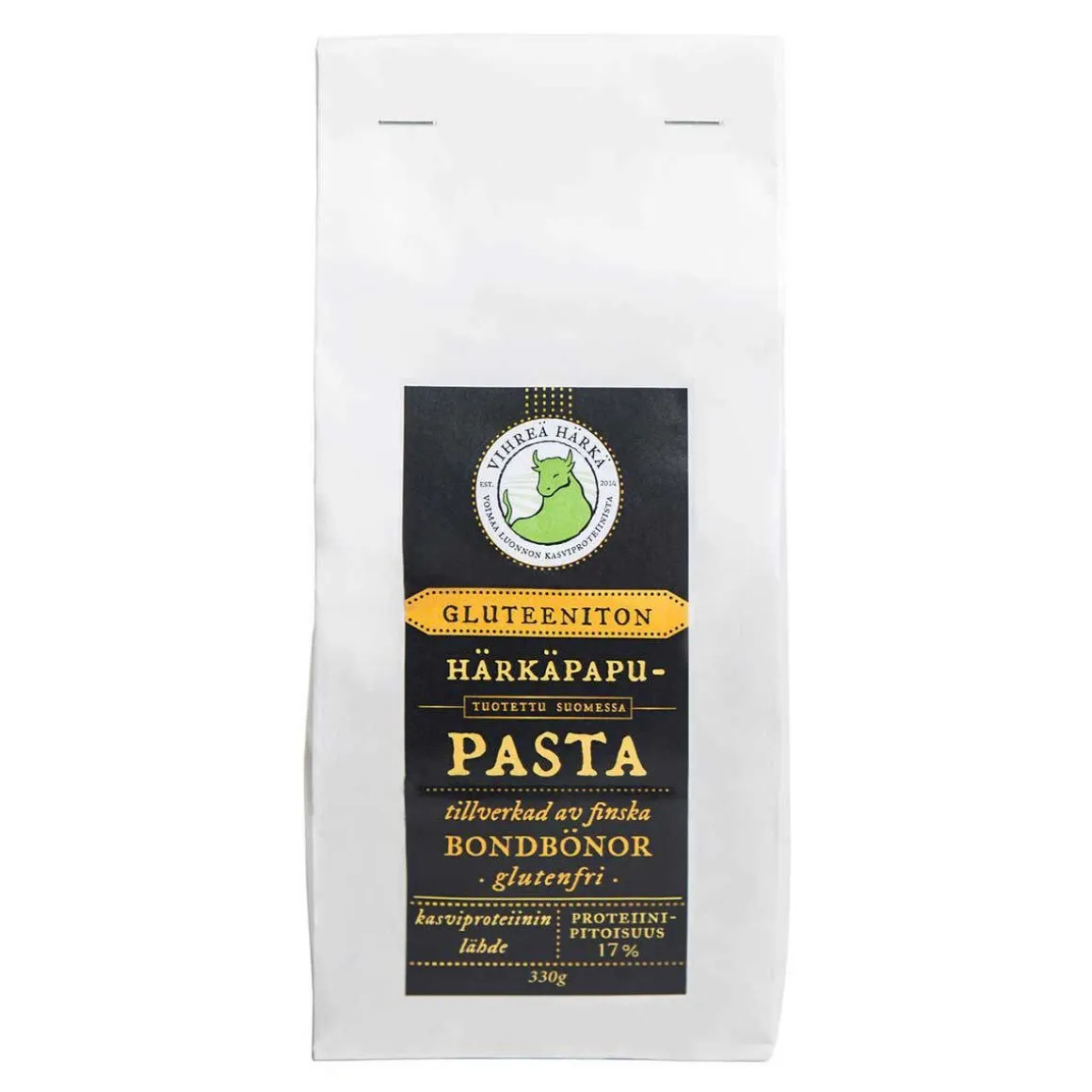 VIHREÄ HÄRKÄPAPUPASTA GLUTEENITON 330 G
