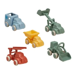 VIKINGTOYS RE-LINE RE-LINE MAXI TYÖKONEET, 5 ERILAISTA,14 CM